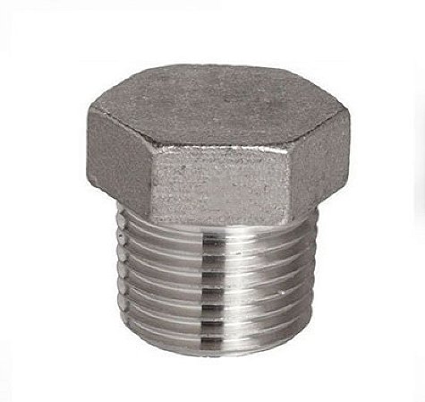 BUJÃO AÇO NPT SEXTAVADO EXTERNO
