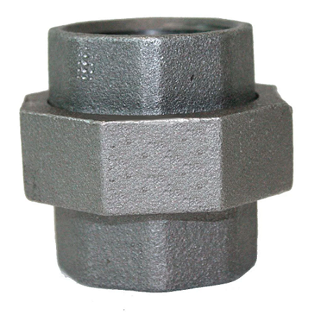 União Assento Cônico de Ferro Galvanizada BSP