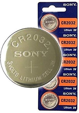 Bateria Sony >MURATA ..Cr 2032 3v Lithium Cartela C/ 5 Unid .....
