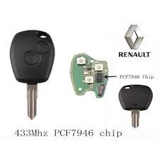 Chave Original Completa Renault Sandero Logan 2008 Até 2014.....2 Botões
