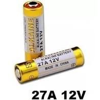 Pilha 27a 12v Bateria Alcalina Fina Cartela 5 Peças Tx Clone