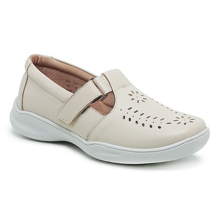 Sapato Feminino De Couro Legítimo - Dona Dos Pés - Conforto Feminino