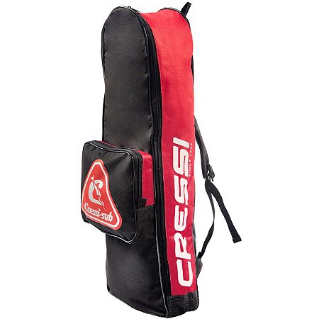 Mochila para Kit de Mergulho Cressi Basic 3 - Vermelho