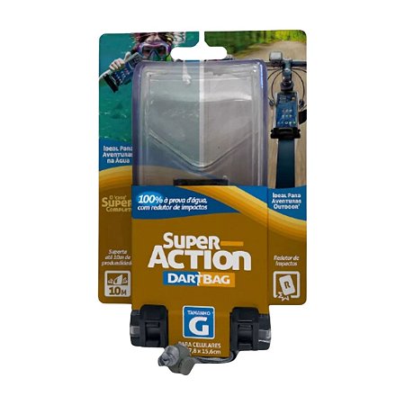 Case Bolsa Prova Dágua Para Bike Dartbag Super Action Anti Impacto
