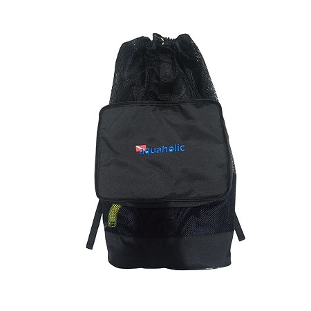 Mochila Drenante Dobrável P/ Mergulho Pesca Camping Trilhas