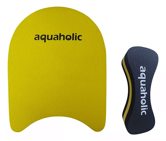 Kit Natação Prancha Pullboia Flutuador De Pernas - Aquaholic