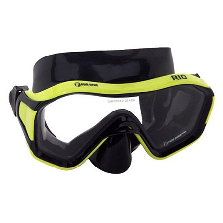Máscara Óculos Rio Fun Dive - Mergulho, Snorkel, Apneia
