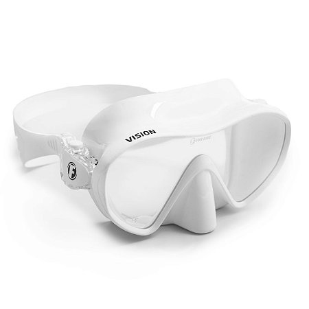 Mascara De Mergulho Silicone Snorkel Apneia Vision Fun Dive