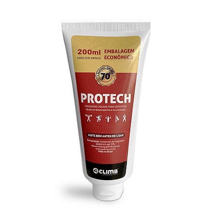 Magnésio Líquido Protech 200ml Para Crossfit Escalada 4climb