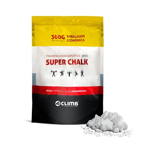 Carbonato De Magnésio Para Escalada Super Chalk 300g 4climb