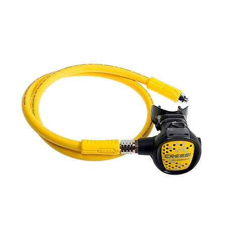 Octopus 2º Estágio Para Mergulho Cressi Compact Amarelo