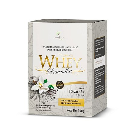 Whey 10 Sachês Baunilha
