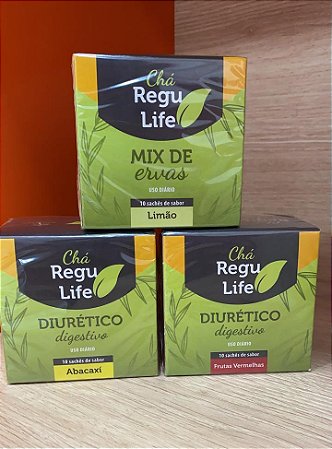 Chá Regu Life 10 Sachês