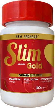 Slim Caps Gold Emgregecedor Slim Gold