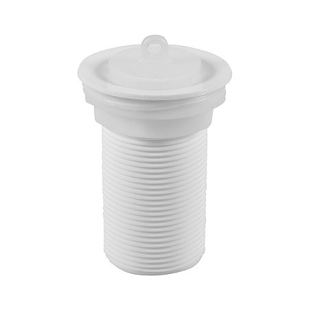 Válvula Com Tampa Para Tanque e Lavatório 1.1/4 Branco Astra