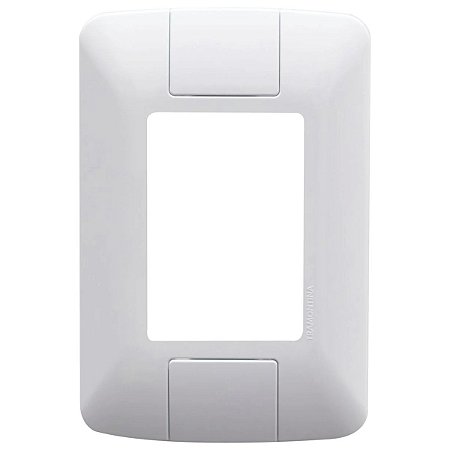 Placa 4x2 3 Postos Juntos Branca Aria 57203007 Tramontina