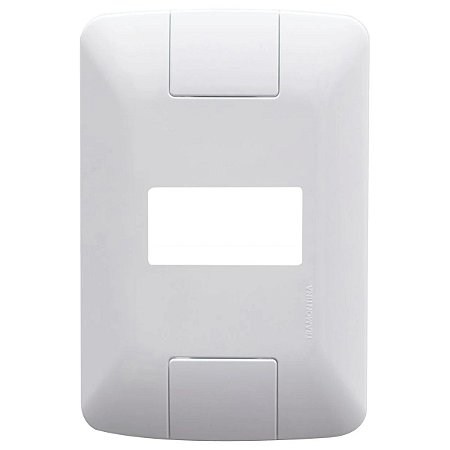 Placa 4x2 1 Posto Horizontal Branca Aria 57203004 Tramontina