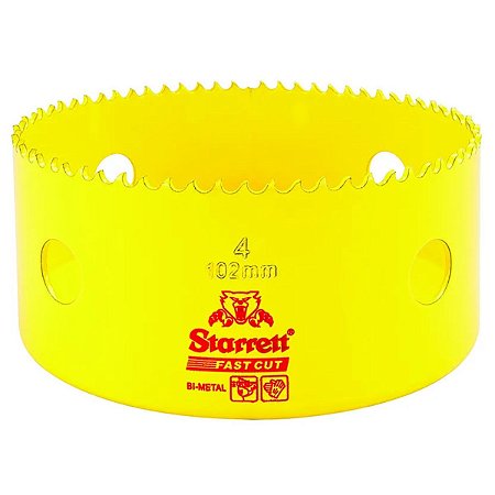 Serra Copo Fast Cut 4'' 102MM FCH0400-G Starrett