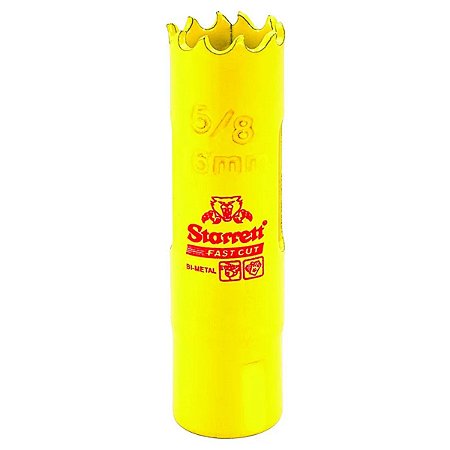 Serra Copo Pra Metal Fast Cut 5/8'' 16MM FCH0058-G Starrett