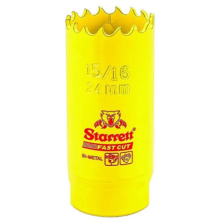 Serra Copo Fast Cut 15/16'' 24MM FCH1056-G Starrett