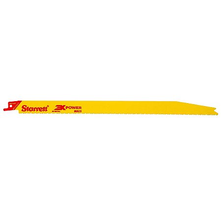 Lâmina de Serra Sabre Bi-Metal Multi 12" 300MM BT121014-2 Starrett