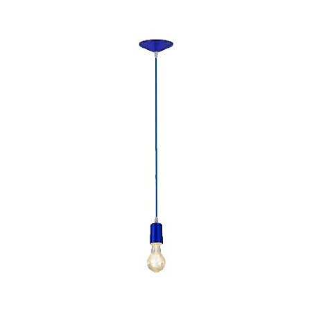 Pendente Orbital Alumínio Azul Fio 1MT Nacional