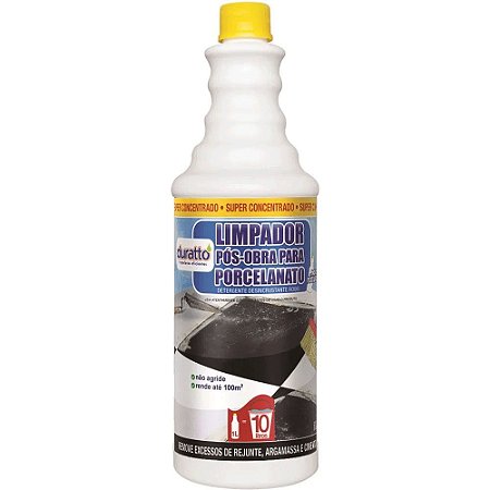 Limpador Pós Obra Porcelanato 1 Litro Duratto