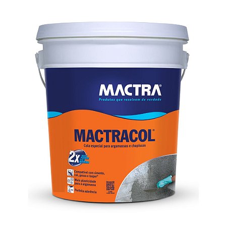 Aditivo para Chapiscos e Argamassa Mactracol 3,6L Mactra