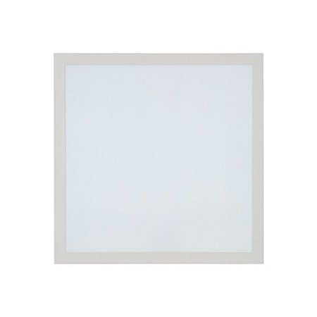 Painel Backlight Led de Embutir 36W Quadrado 6500K Bivolt Preto Bronzearte