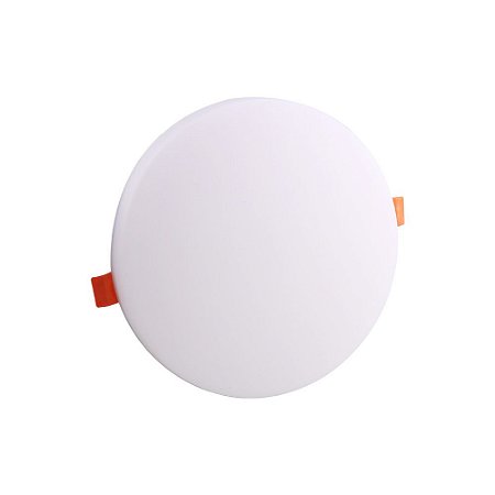 Painel Lumi Frameless Led de Embutir 16W 6500K Bivolt Redondo Branco Bronzearte