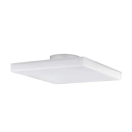 Painel Lumi Frameless Led de Sobrepor 16W 6500K Bivolt Quadrado Branco Bronzearte
