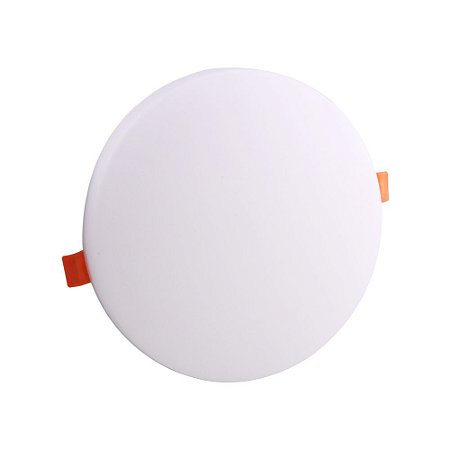 Painel Lumi Frameless Led de Embutir 32W 6500K Bivolt Redondo Branco Bronzearte