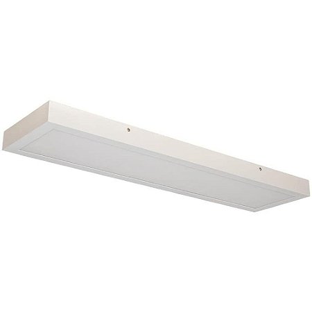 Painel Led de Sobrepor 50W 6500K Bivolt Retangular Branco Bronzearte