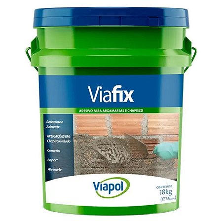 Adesivo para Argamassa e Chapisco 18KG Viafix Viapol