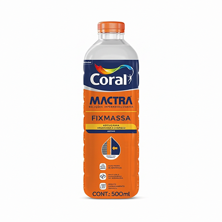 Aditivo para Argamassa Fixmassa 500ml Mactra