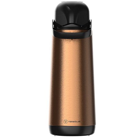 Garrafa Térmica Lúmina Inox 1,8 Litros Cobre Termolar