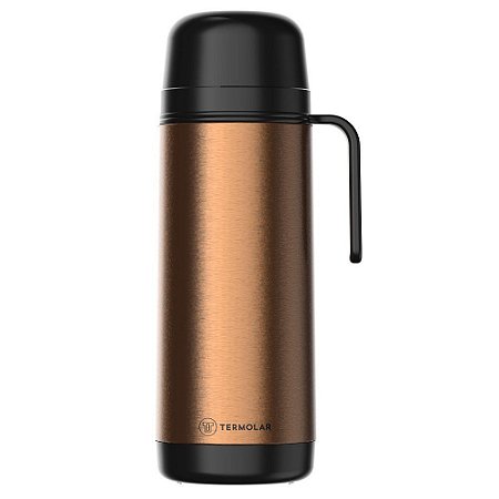Garrafa Térmica Lúmina Inox 1 Litro Cobre Termolar
