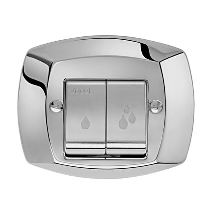 Acabamento para Válvula de Descarga Clássica Salvágua Chrome Docol