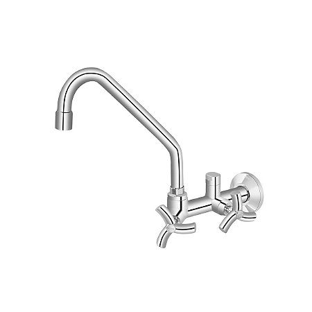 Torneira para Cozinha de Parede com Saída Para Filtro 1/2" e 3/4" Primor Docol