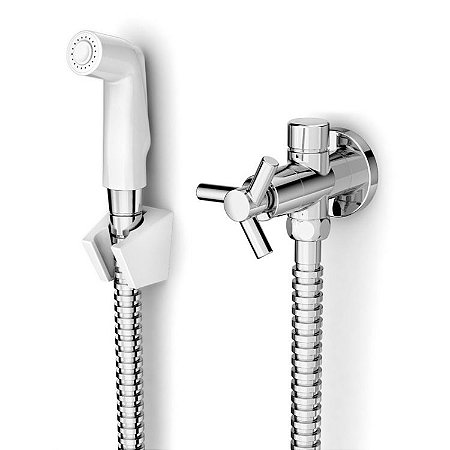 Ducha Higiênica Com Derivação Flexível Inox - Incepa