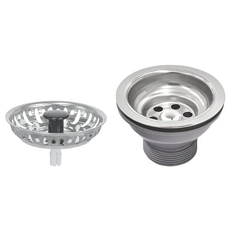 Válvula Econômica 3.1/2" sem Escape para Pias Cubas e Tanques 94510012 Tramontina