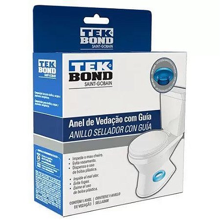 Anel de Vedação com Guia para Vaso Sanitário TekBond