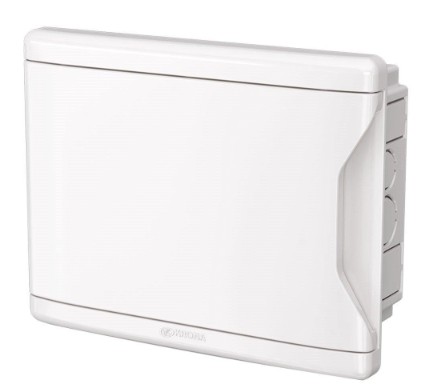 Quadro Disjuntor De Embutir 04 Pvc Sem Barramento - Krona