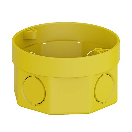 Caixa 3x3" com Anel Deslizante Amarela 33043171 Tigre