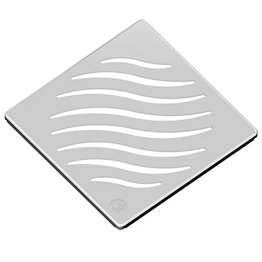 Grelha Quadrada 100MM Inox 27471349 Tigre