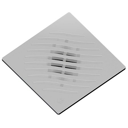 Grelha Quadrada 150MM Cromada 27505155 Tigre