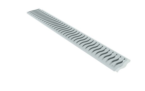 Grelha Ralo Linear 45cm Branco Tigre