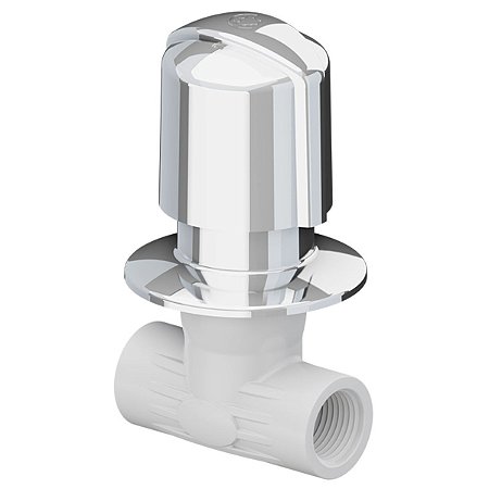 Registro de Chuveiro 25MM PVC Cromado 27940110 Tigre