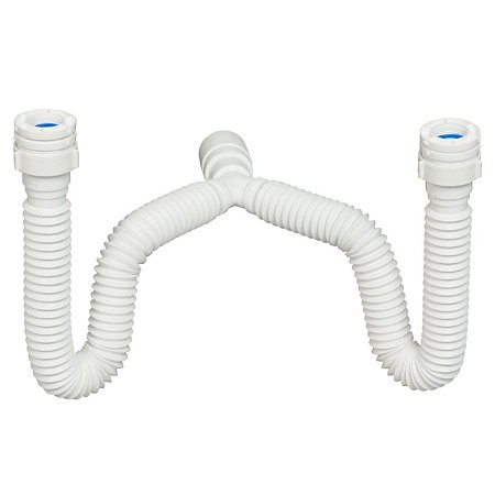 Sifão Ajustável Multiuso Duplo Branco 26916615 Tigre