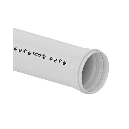 Tubo Linha Esgoto 400mm x 45 mm Barra de 6 Metros Tigre